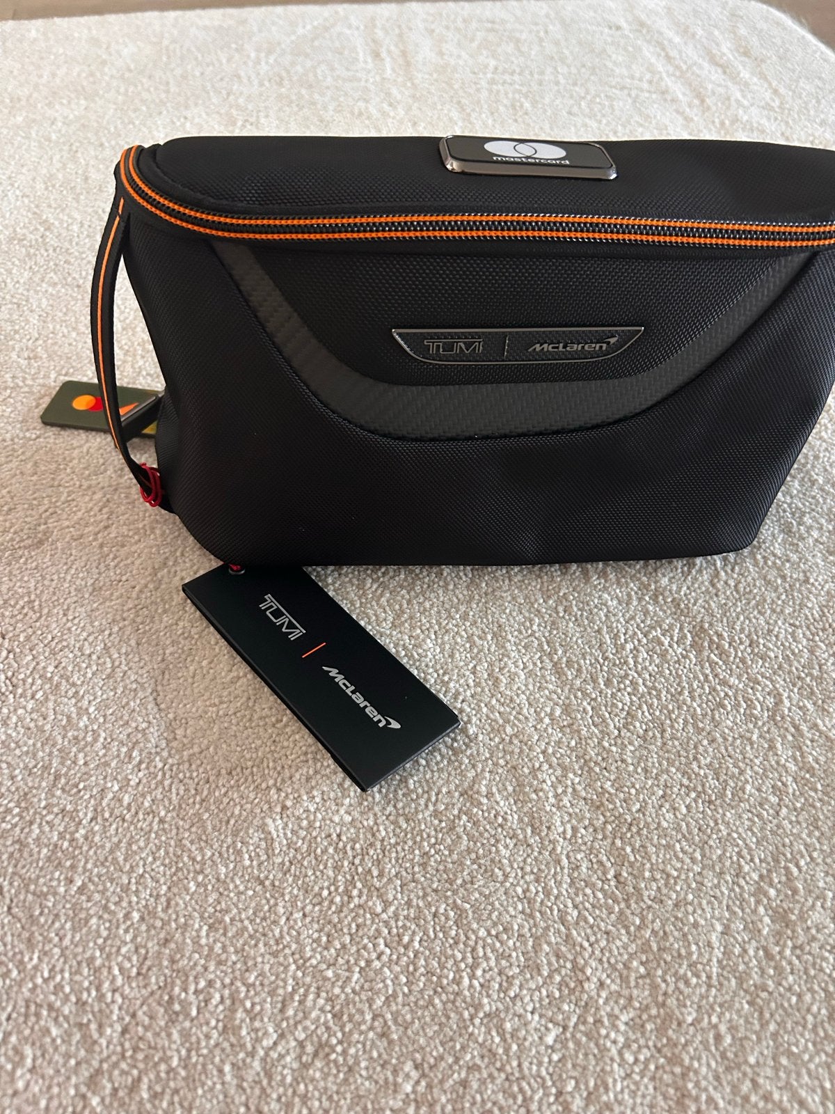 TUMI McLaren Remex Organizer - Exclusieve Samenwerking, Ophalen of Verzenden, Nieuw, Zwart, Heer of Dame