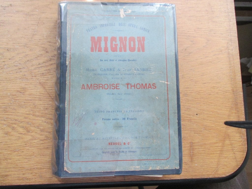 Ambroise thomas - Mignon, Gebruikt, Klassiek, Ophalen of Verzenden, Artiest of Componist