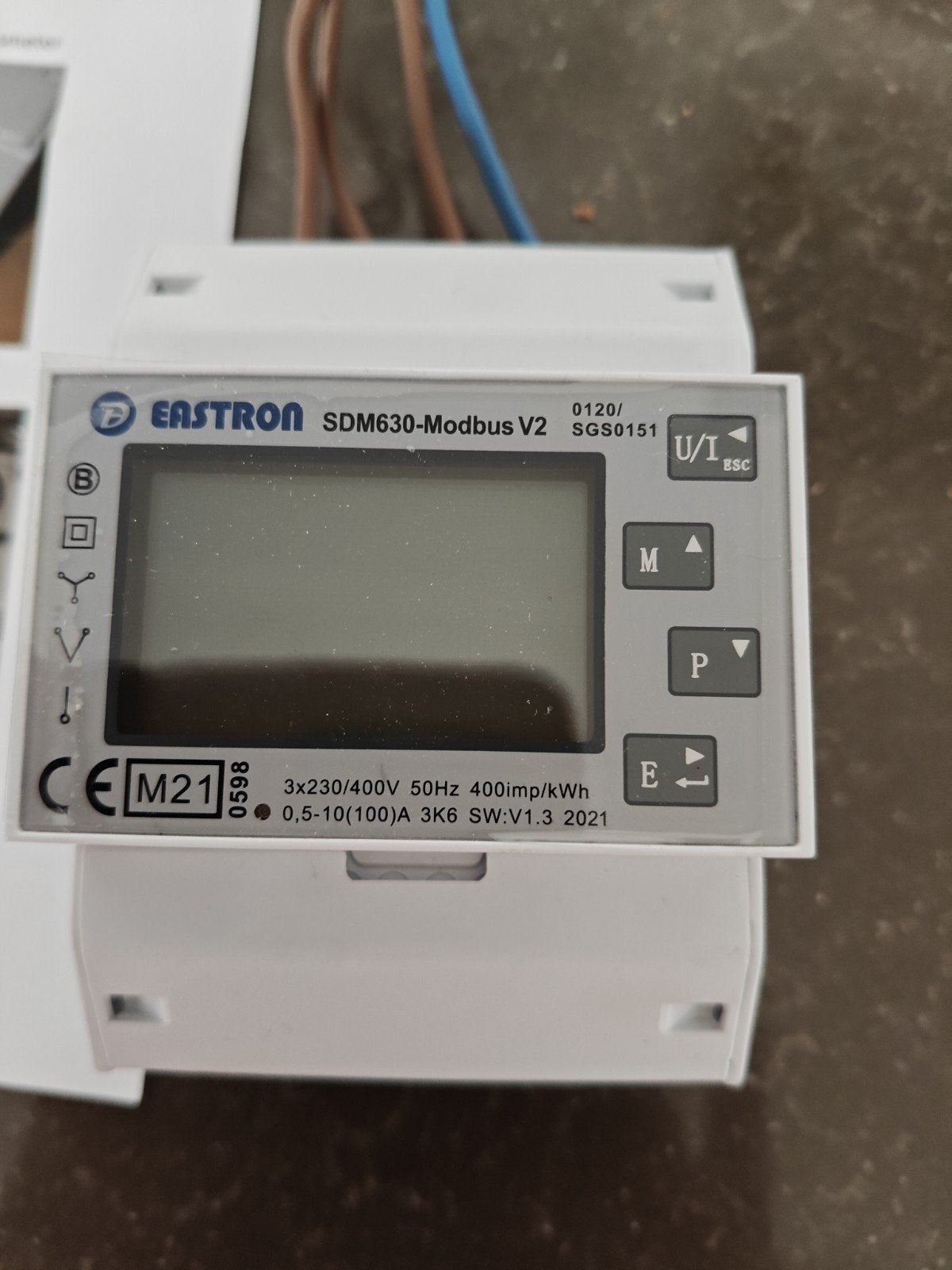 Eastron SDM630 Energiemeter, Ophalen of Verzenden, Nieuw