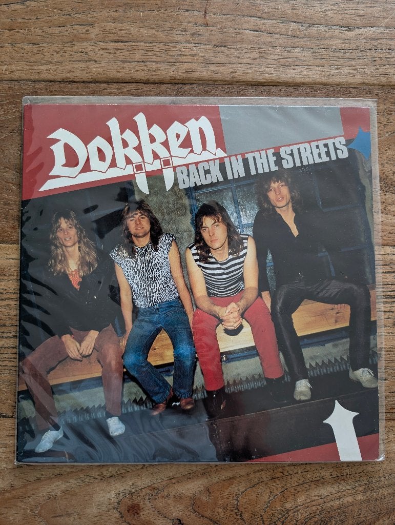 Dokken - Back in the streets LP, Cd's en Dvd's, Vinyl | Hardrock en Metal, LP, Gebruikt, Ophalen of Verzenden, Heavy metal