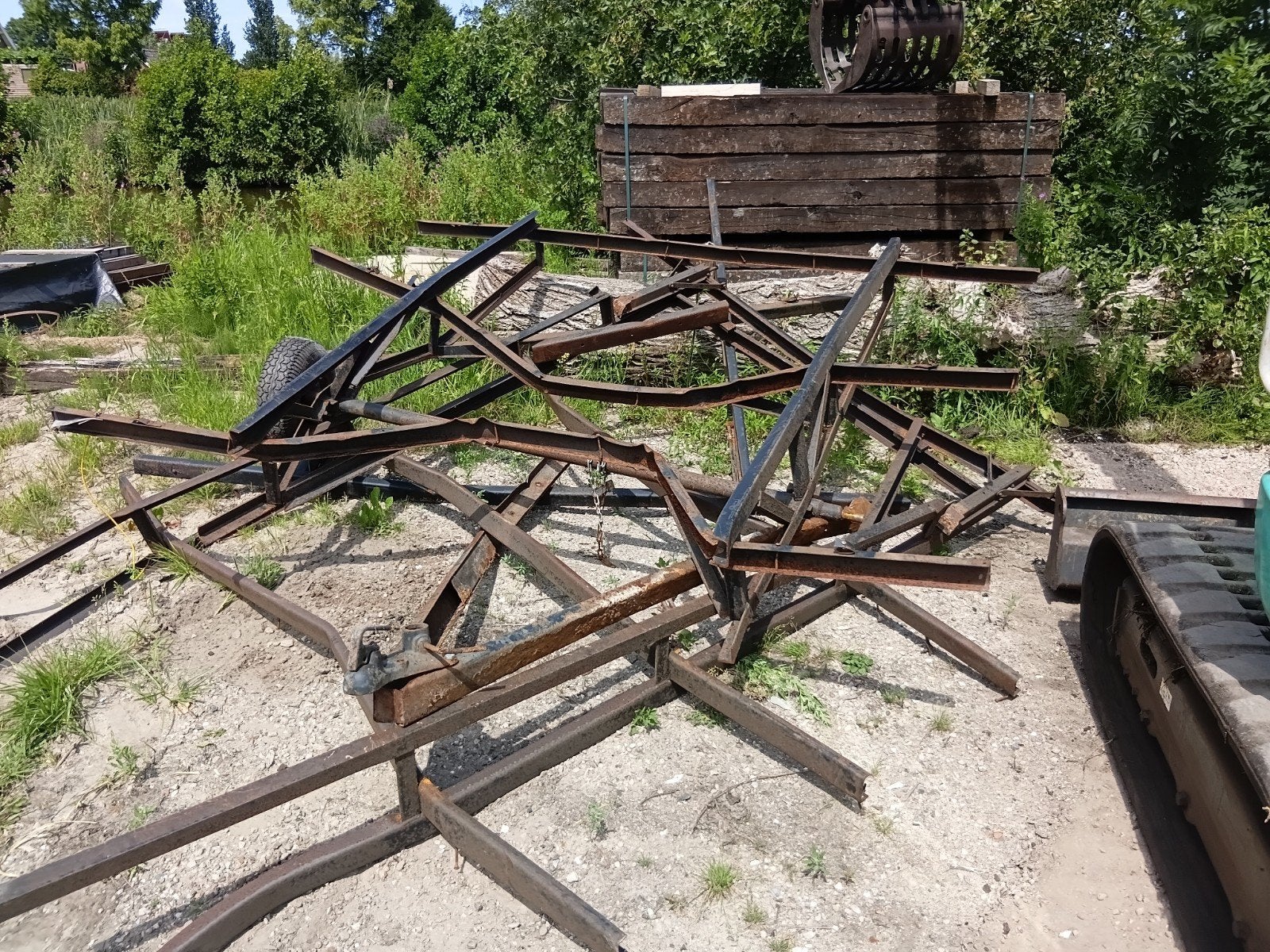 Oud ijzer gratis ophalen, Doe-het-zelf en Verbouw, Metalen, Ophalen of Verzenden