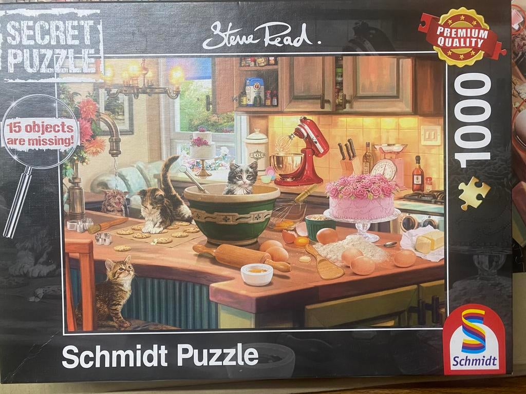 Schmidt puzzel, Ophalen of Verzenden, 500 t/m 1500 stukjes, Zo goed als nieuw, Legpuzzel
