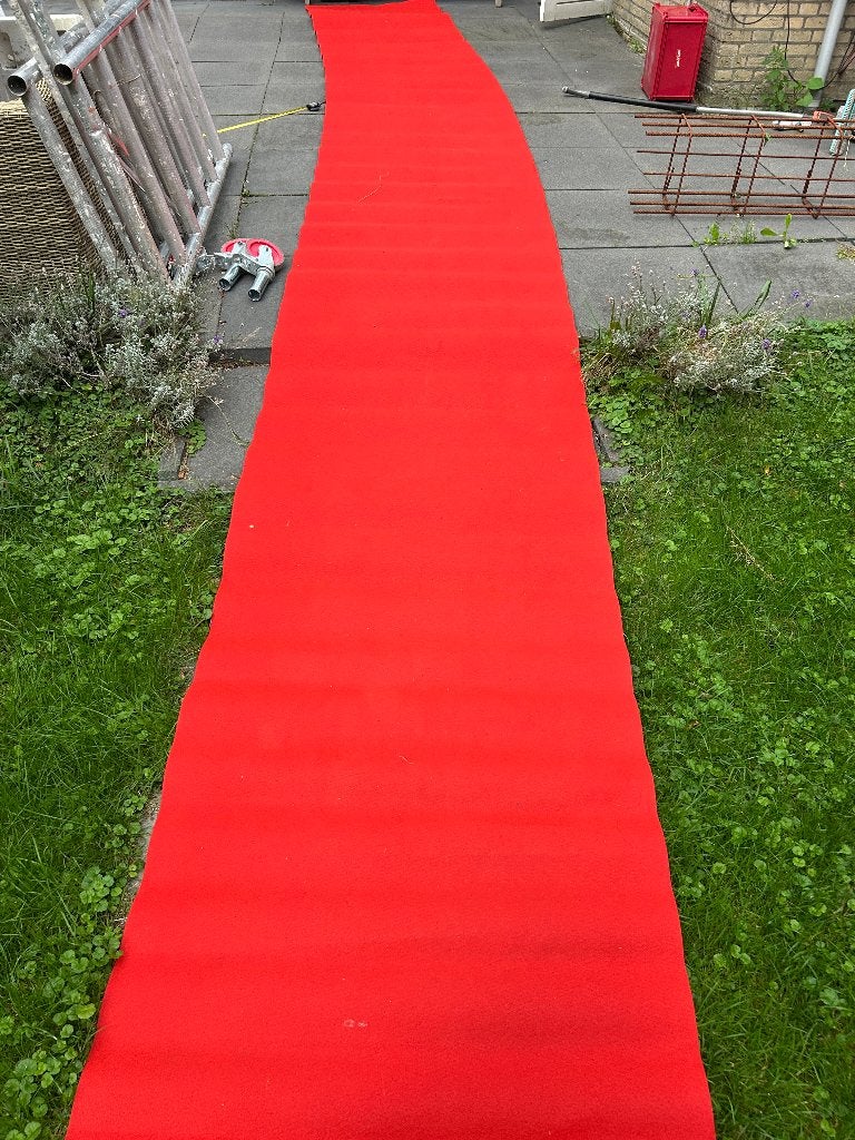 Rode loper - Perfect voor feesten en evenementen, Ophalen, Gebruikt, Versiering, Geboorte of Huwelijk