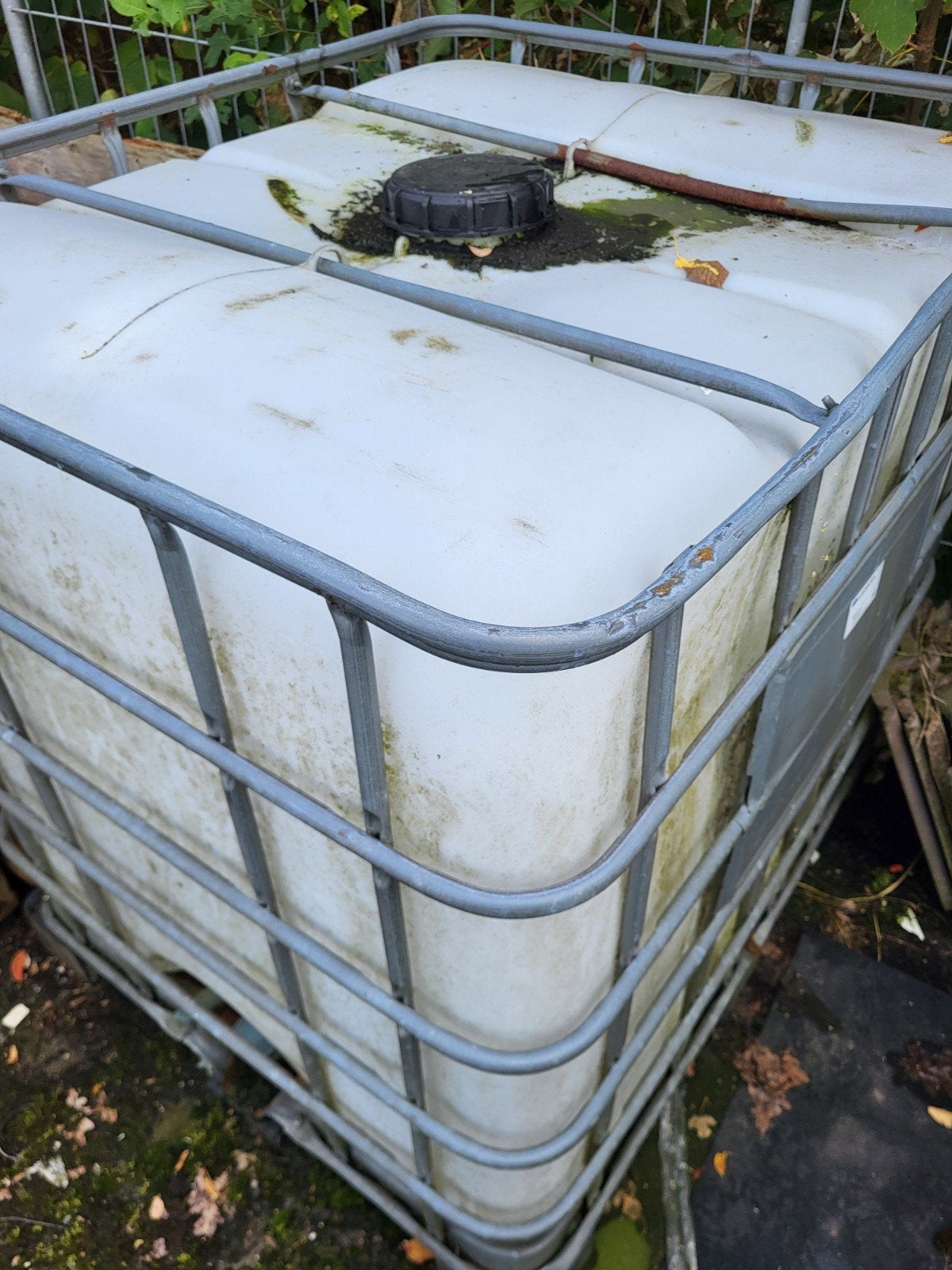 IBC Watertank 1000L - Gebruikt, Tuin en Terras, 150 liter of meer, Ophalen of Verzenden, Gebruikt, Kunststof