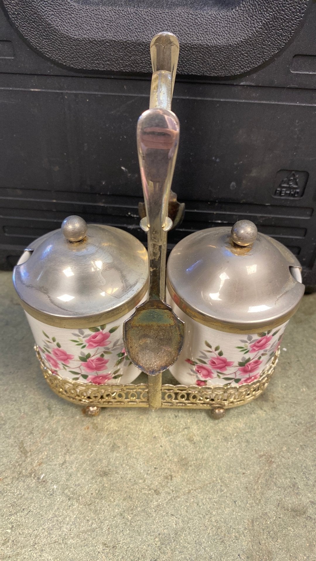 Vintage wedgwood suikerstel, Antiek en Kunst, Ophalen of Verzenden