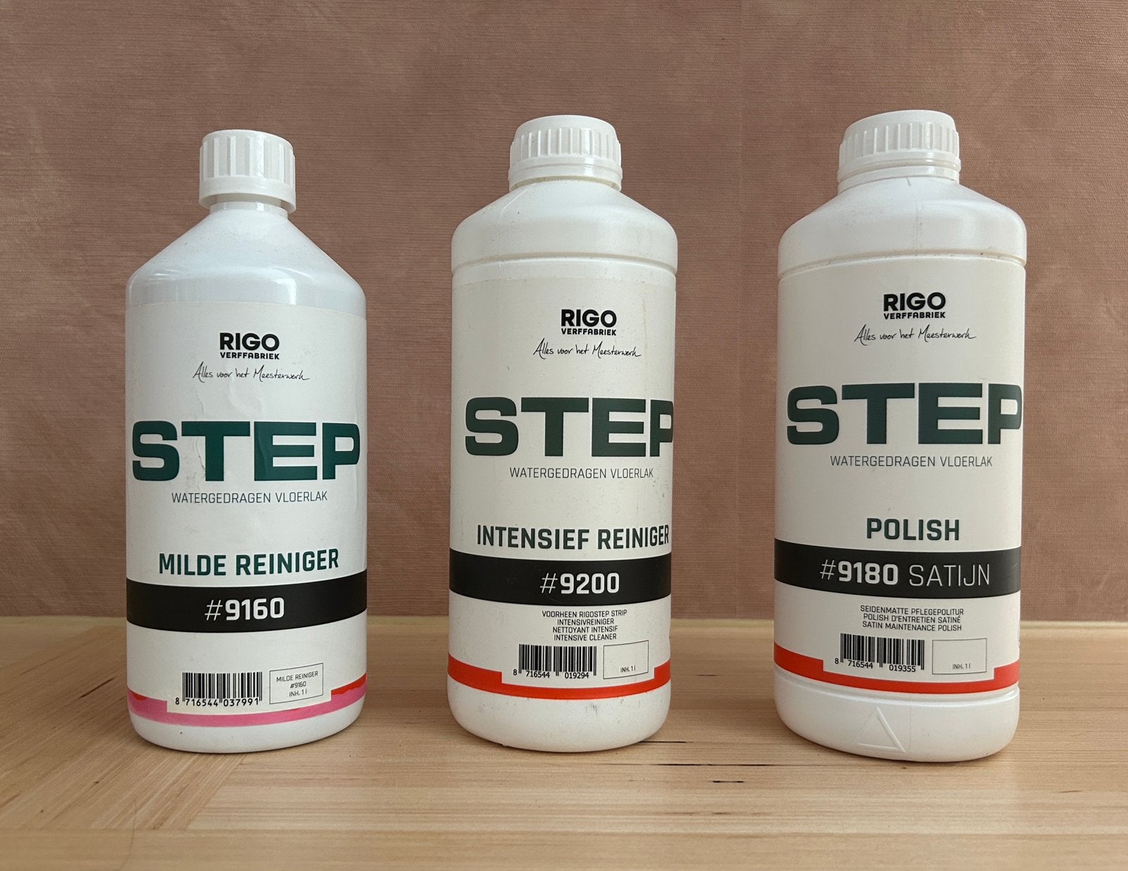 Rigo Step parket onderhouds middelen, ongebruikt, Ophalen of Verzenden, Schoonmaakmiddel