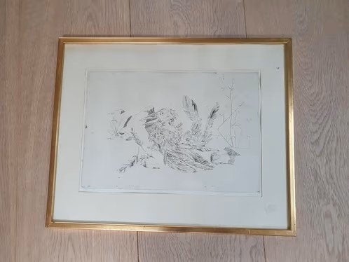 ets CALLE JONZON, Zweedse kunstenaar, Vogel, Ophalen