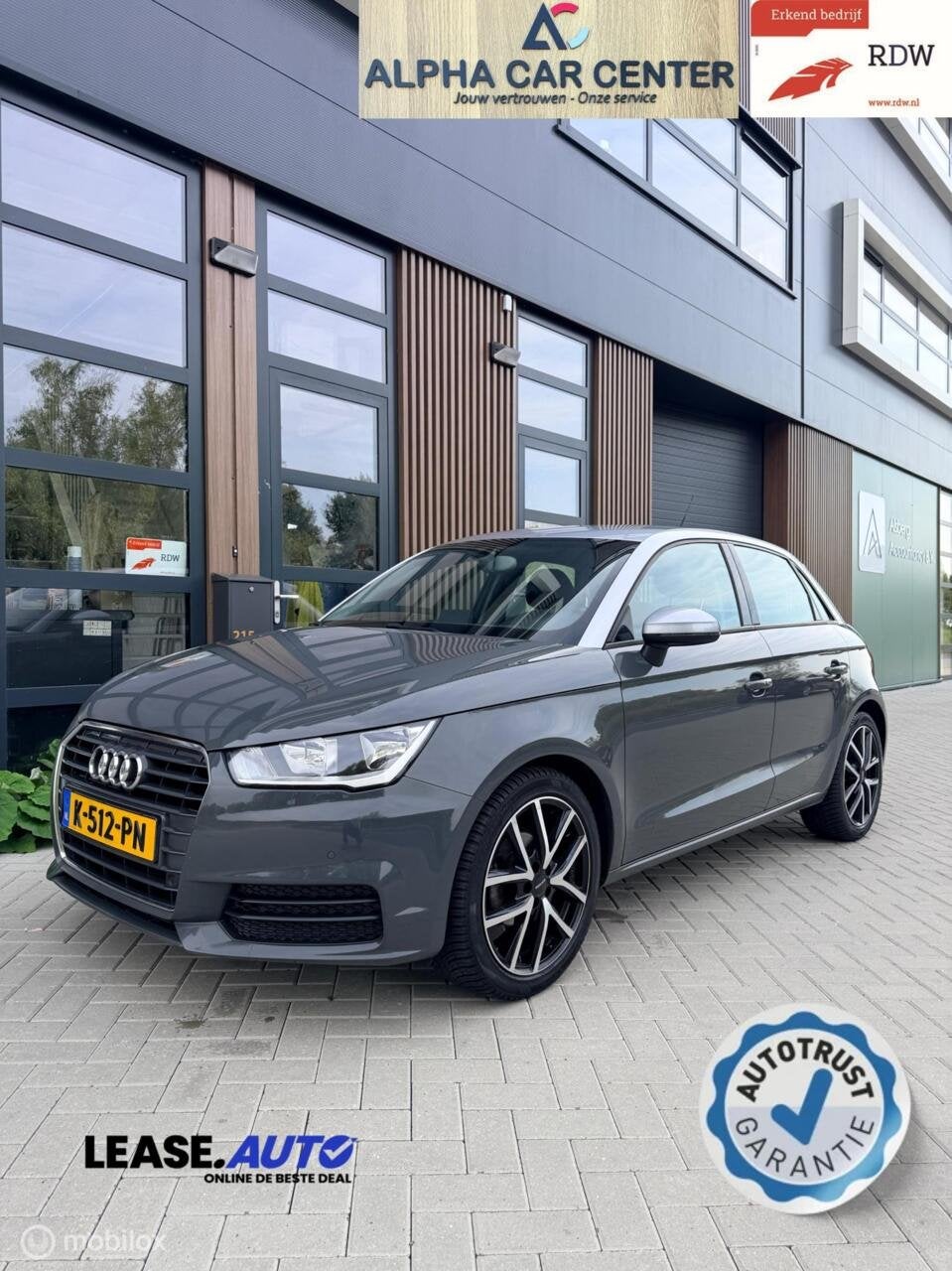 Audi A1 Sportback 1.0 TFSI DEALER/GARANTIE/NAP, Auto's, Voorwielaandrijving, Dealer onderhouden, Stof, Euro 6