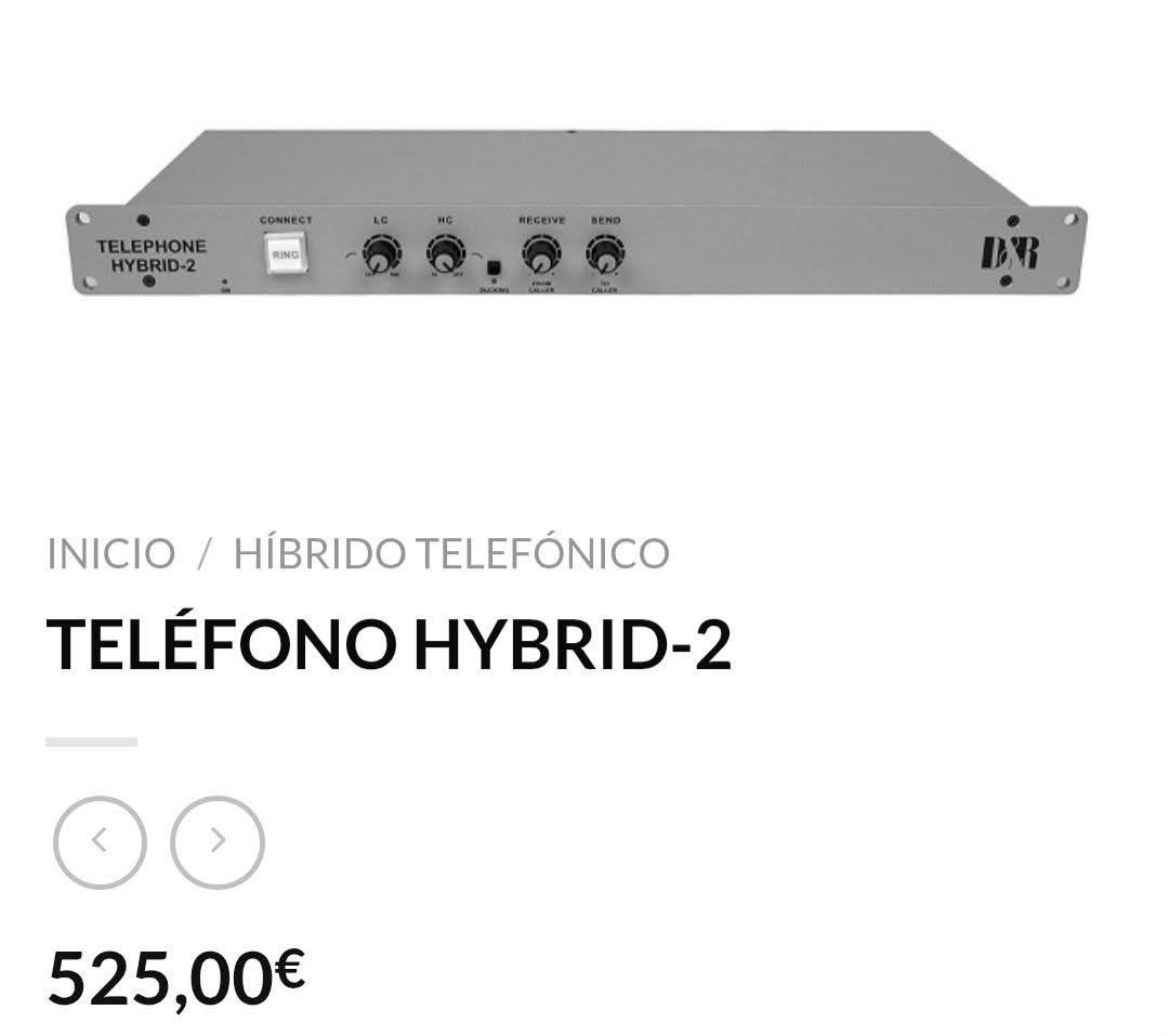 telefoonvork voor studio, Ophalen of Verzenden, Zo goed als nieuw, D&r, Telefoon