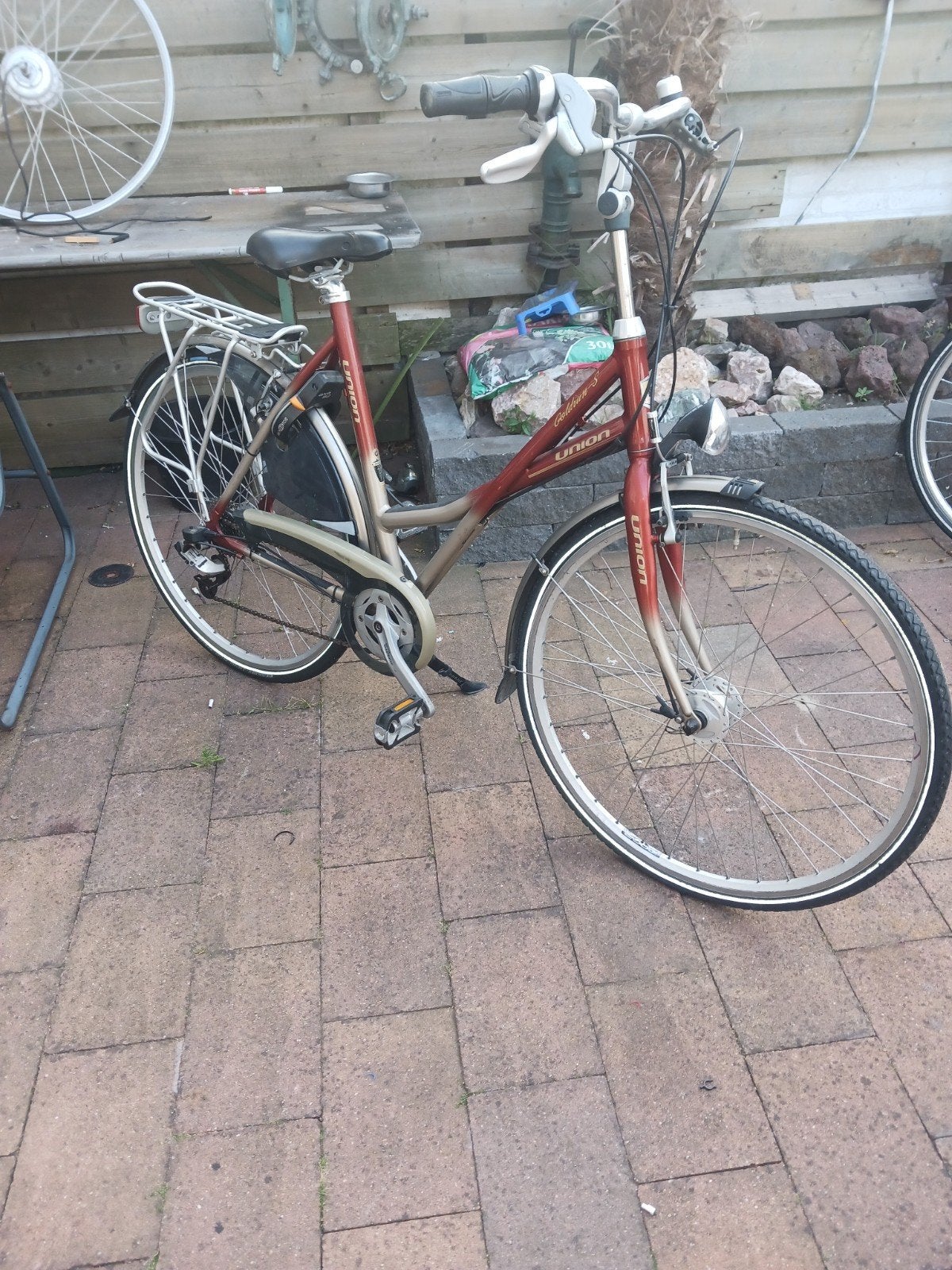 Damesfiets, Fietsen en Brommers, Ophalen, Gebruikt, Overige merken, Versnellingen