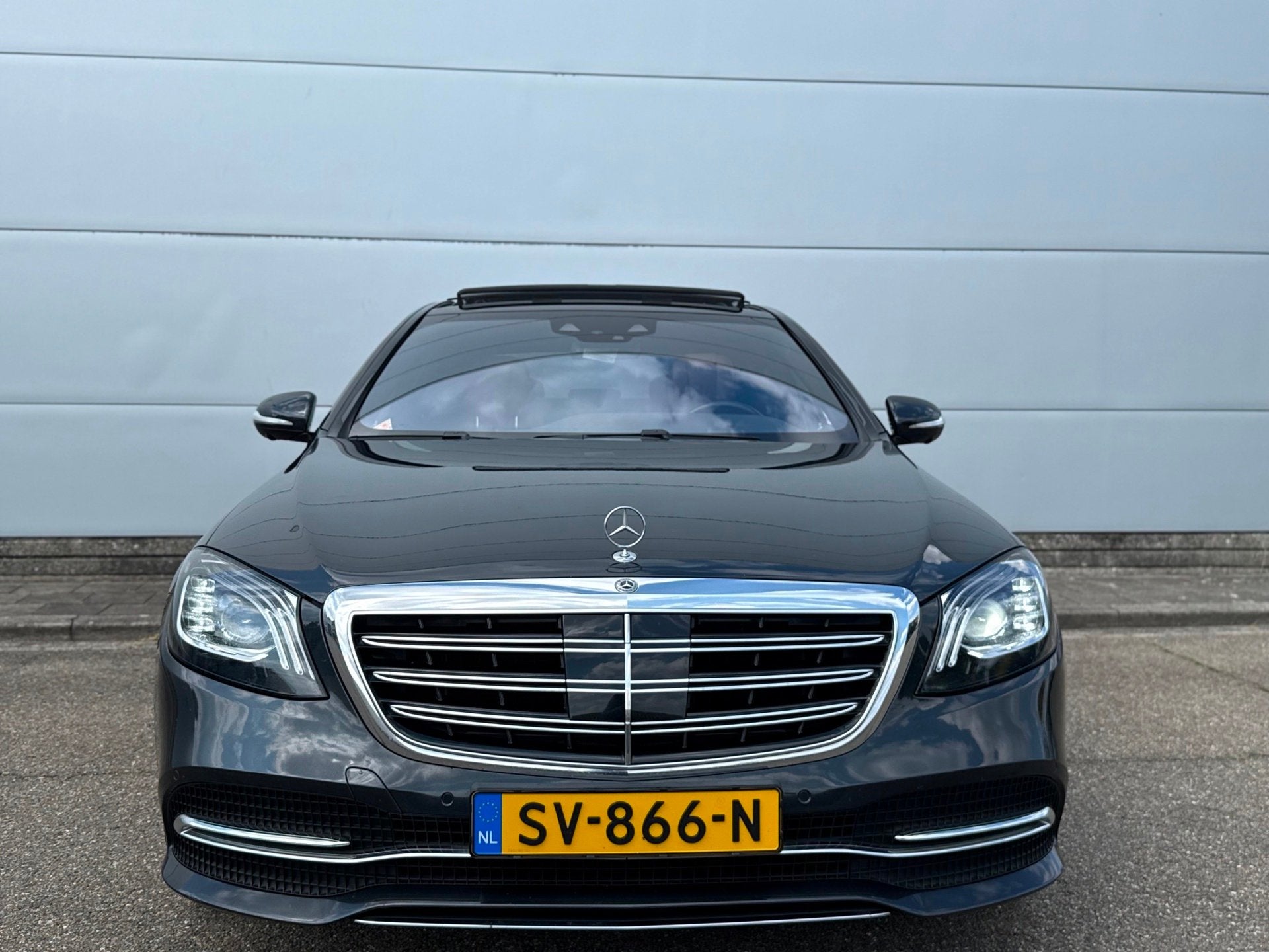 Mercedes-Benz S-klasse S350d Lang (bj 2018) 20” AMG|HuD|BU, Automaat, Achterwielaandrijving, Gebruikt, Euro 6