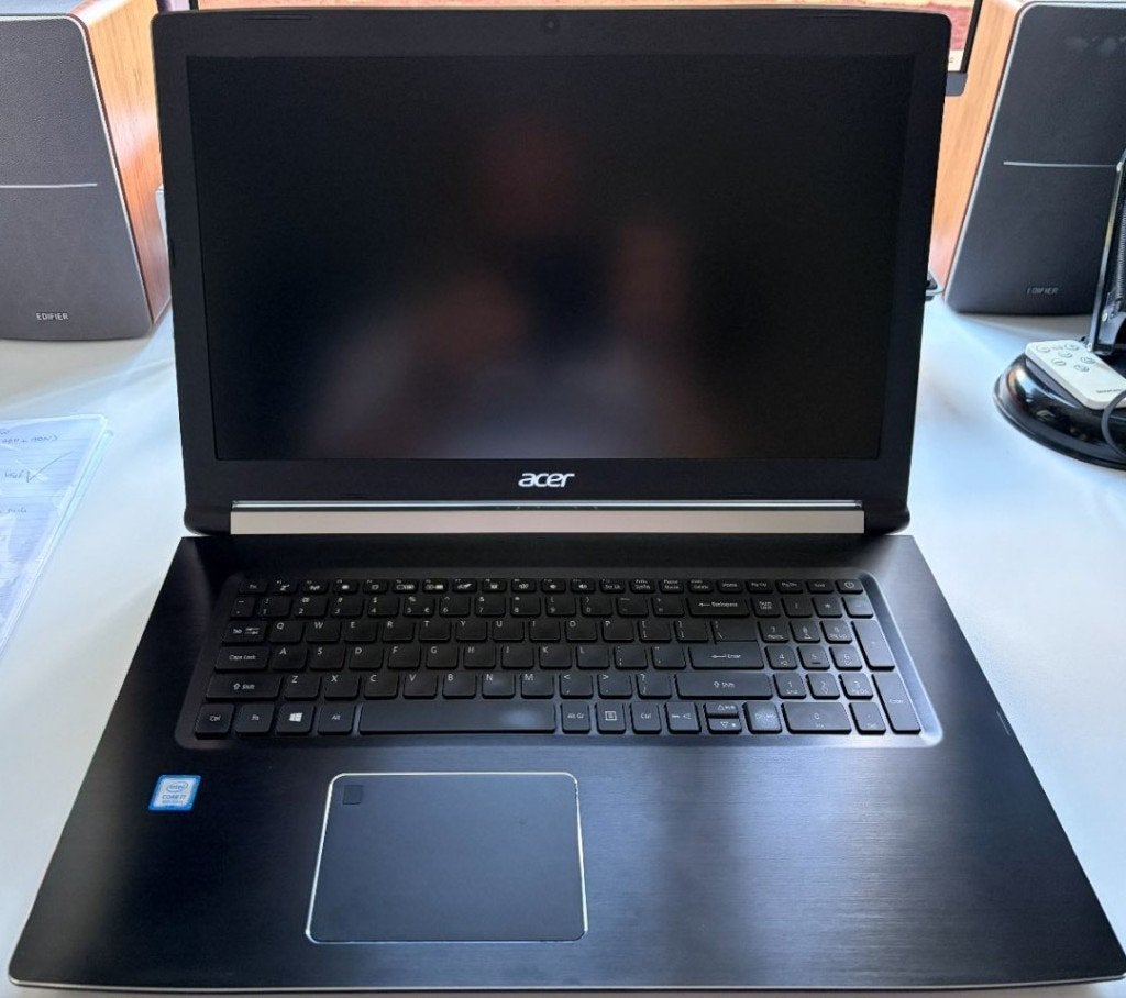 Acer Aspire 7 A717-72G met 17 inch scherm en Intel Core i7, Ophalen, 2 tot 3 Ghz, 8 GB, 17 inch of meer