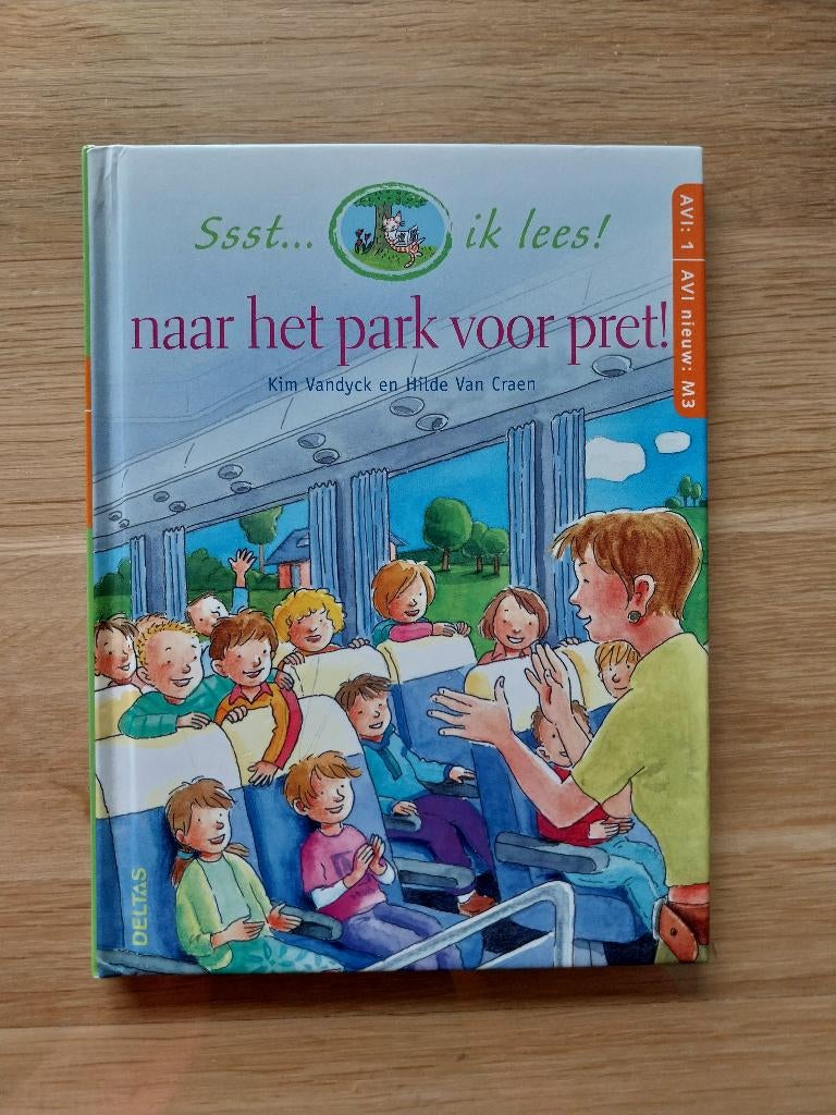 Boek naar het park voor pret! AVI M3, Ophalen, Zo goed als nieuw, Fictie algemeen