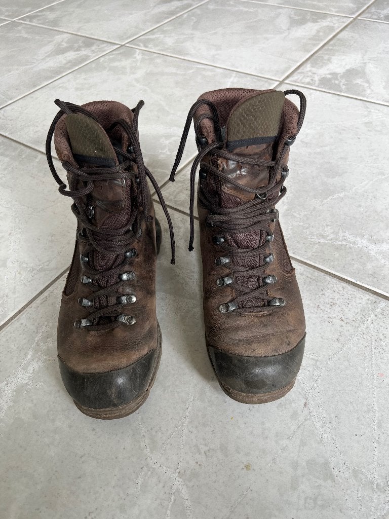 Gedragen paar Meindl 3544-10 wandelschoenen maat 40 Br 3, Verzenden, Gebruikt, Schoenen