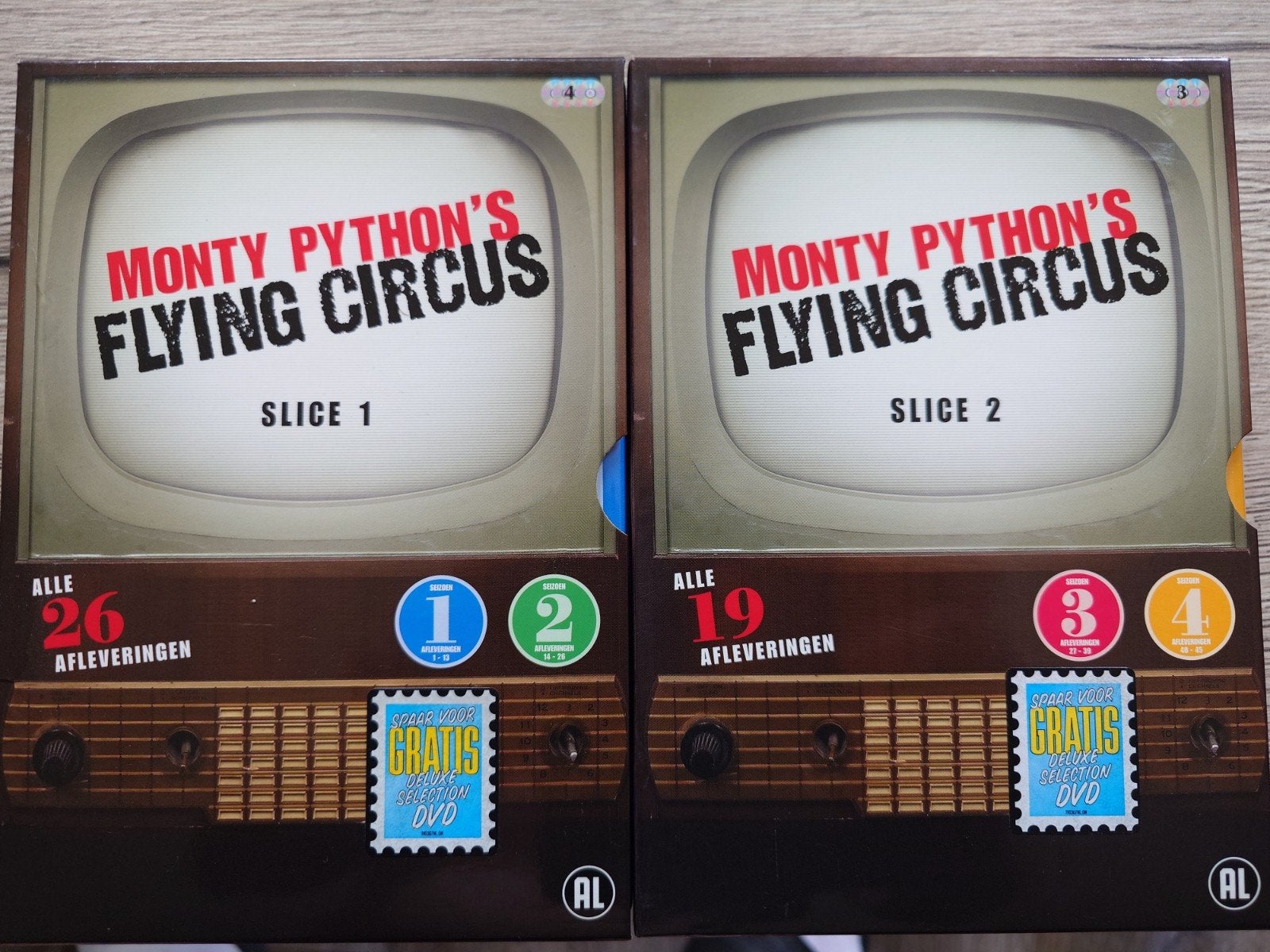 Monty Python's Flying Circus S1 tm S4 Met NLO, Cd's en Dvd's, Dvd's | Tv en Series, Ophalen of Verzenden