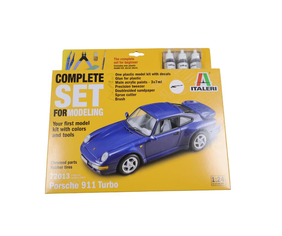 Italeri 1:24 Porsche 911 Turbo ITA-72013, Hobby en Vrije tijd, Modelauto's | 1:24, Ophalen of Verzenden, Nieuw, Overige merken