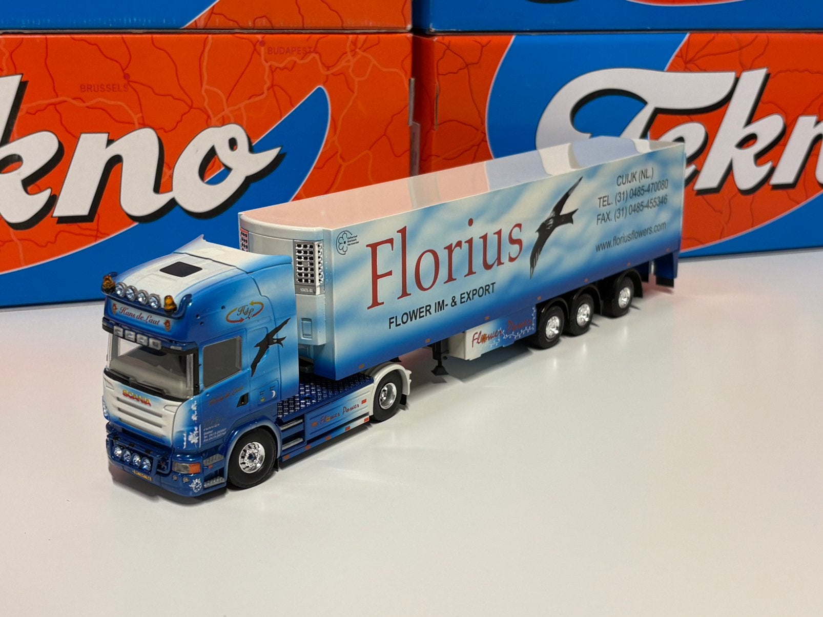 Tekno Hans de Laat, Ophalen of Verzenden, Zo goed als nieuw, Bus of Vrachtwagen, Tekno