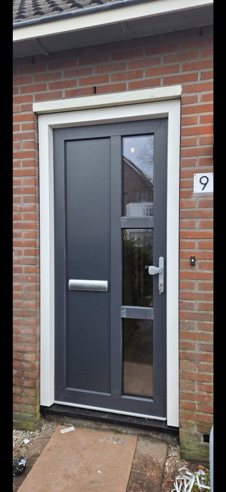 Kunststof Kozijnen op Maat, Ophalen, 80 tot 100 cm, Nieuw, Buitendeur