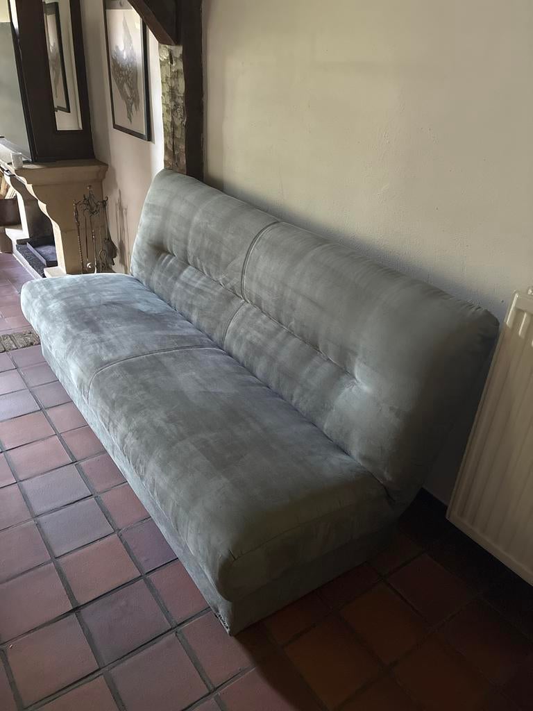 Slaapbank met opbergruimte - Gratis, Ophalen, Zo goed als nieuw, Tweepersoons, Minder dan 150 cm