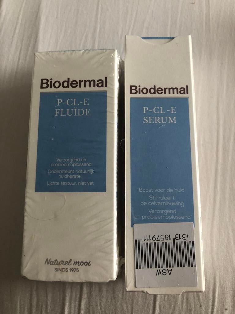 Biodermal PCL-E serum en fluïde NIEUW, Ophalen of Verzenden, Nieuw, Gehele gezicht, Verzorging