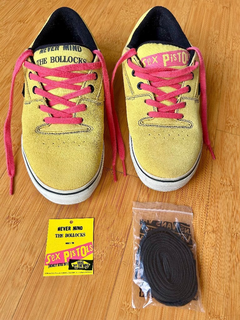 SEX PISTOLS - VANS ROWLEY STYLE 99'S (LIMITED EDITION), Overige kleuren, Ophalen of Verzenden, Vans, Sneakers of Gympen