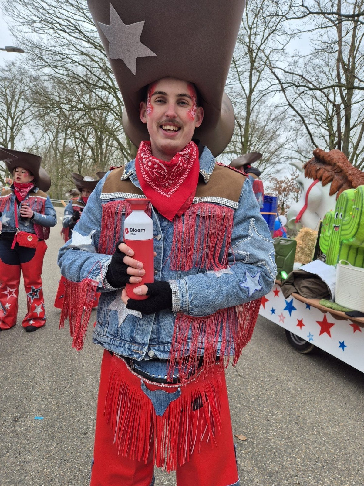 Carnavalskleding Western/Cowboy - Complete Groepsuitrusting, Ophalen, Gebruikt, Kostuum, Carnaval