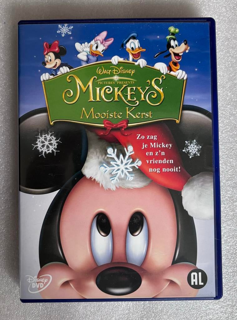 Mickey's Mooiste Kerst DVD, Gebruikt, Alle leeftijden, Overige genres, Ophalen of Verzenden