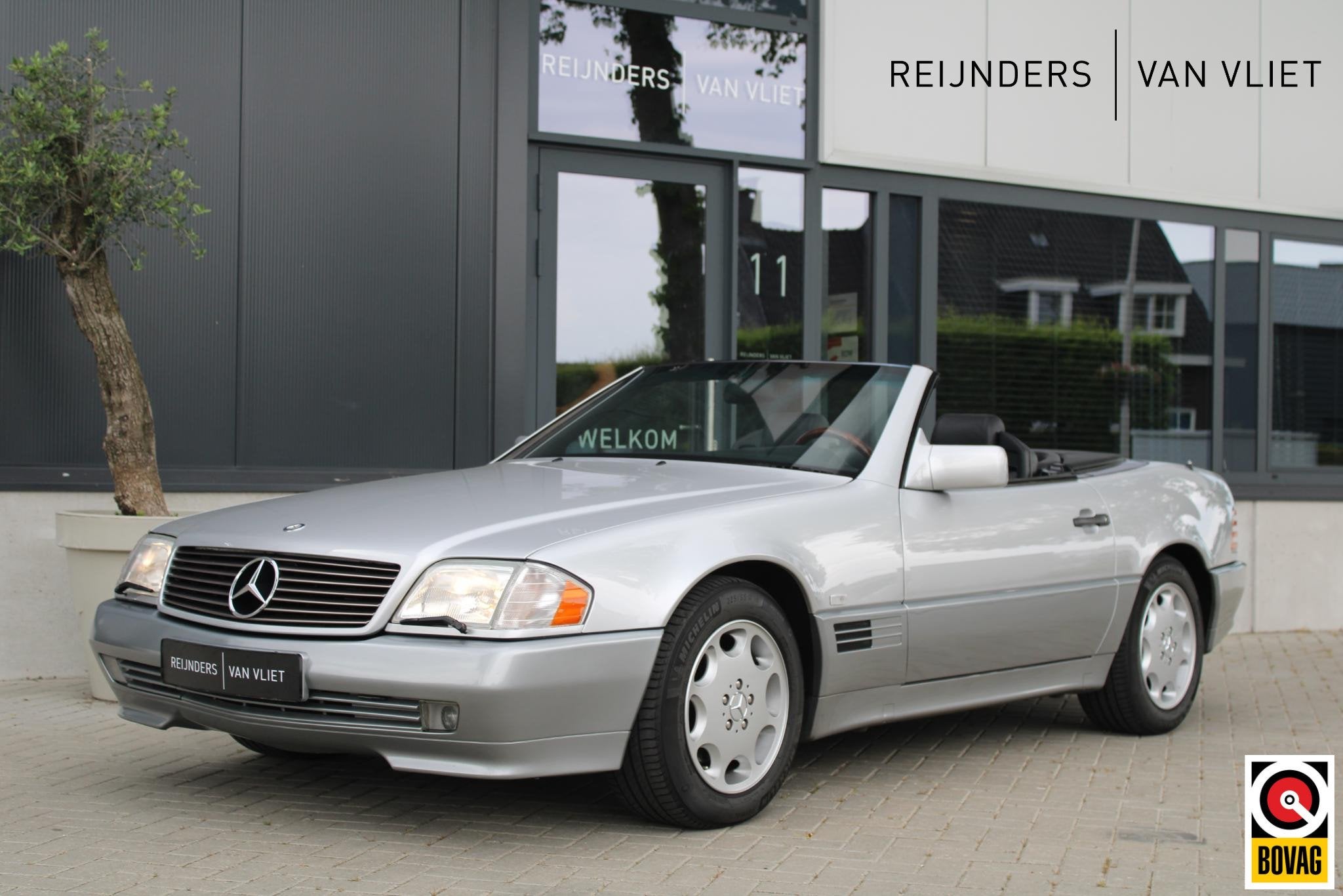 Mercedes-Benz SL-klasse 500SL | Hardtop | Leder | Houtinleg, Automaat, Cabriolet, Bedrijf, 2 stoelen