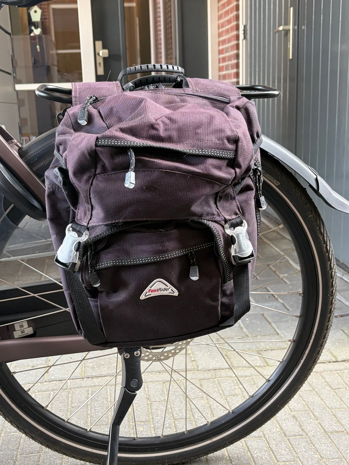 Fastrider dubbele fietstassen - Zwart (2 sets beschikbaar!), Ophalen, Zo goed als nieuw