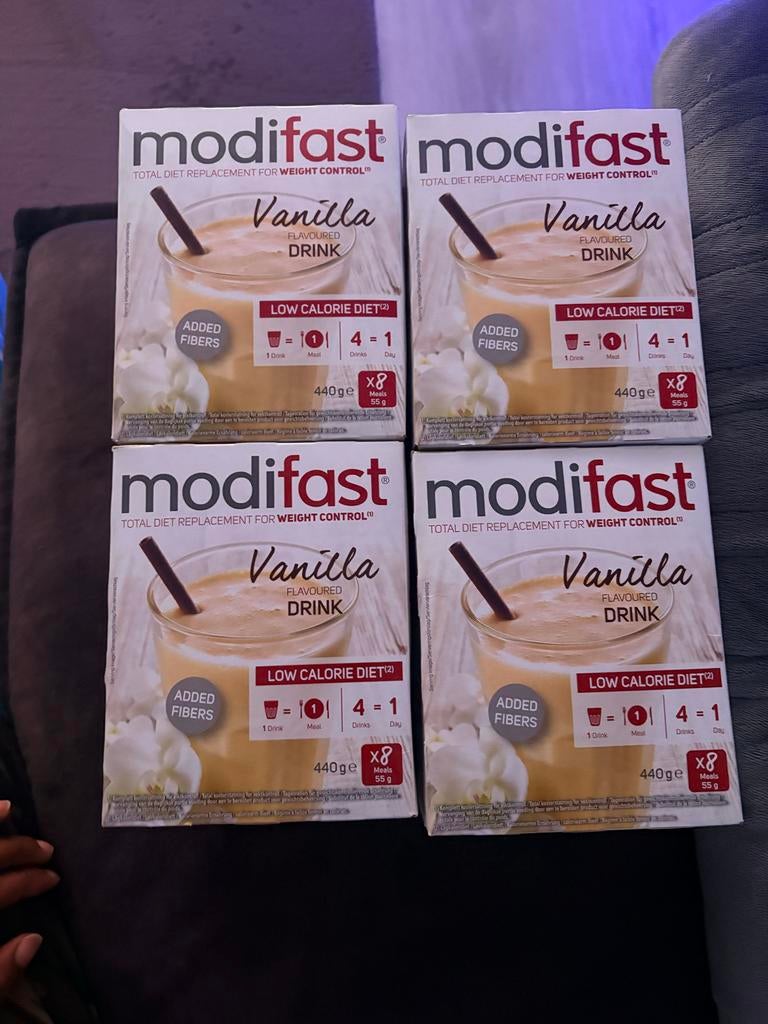 Modifast Vanille Drinks - 4 pakken, Ophalen, Nieuw, Drank