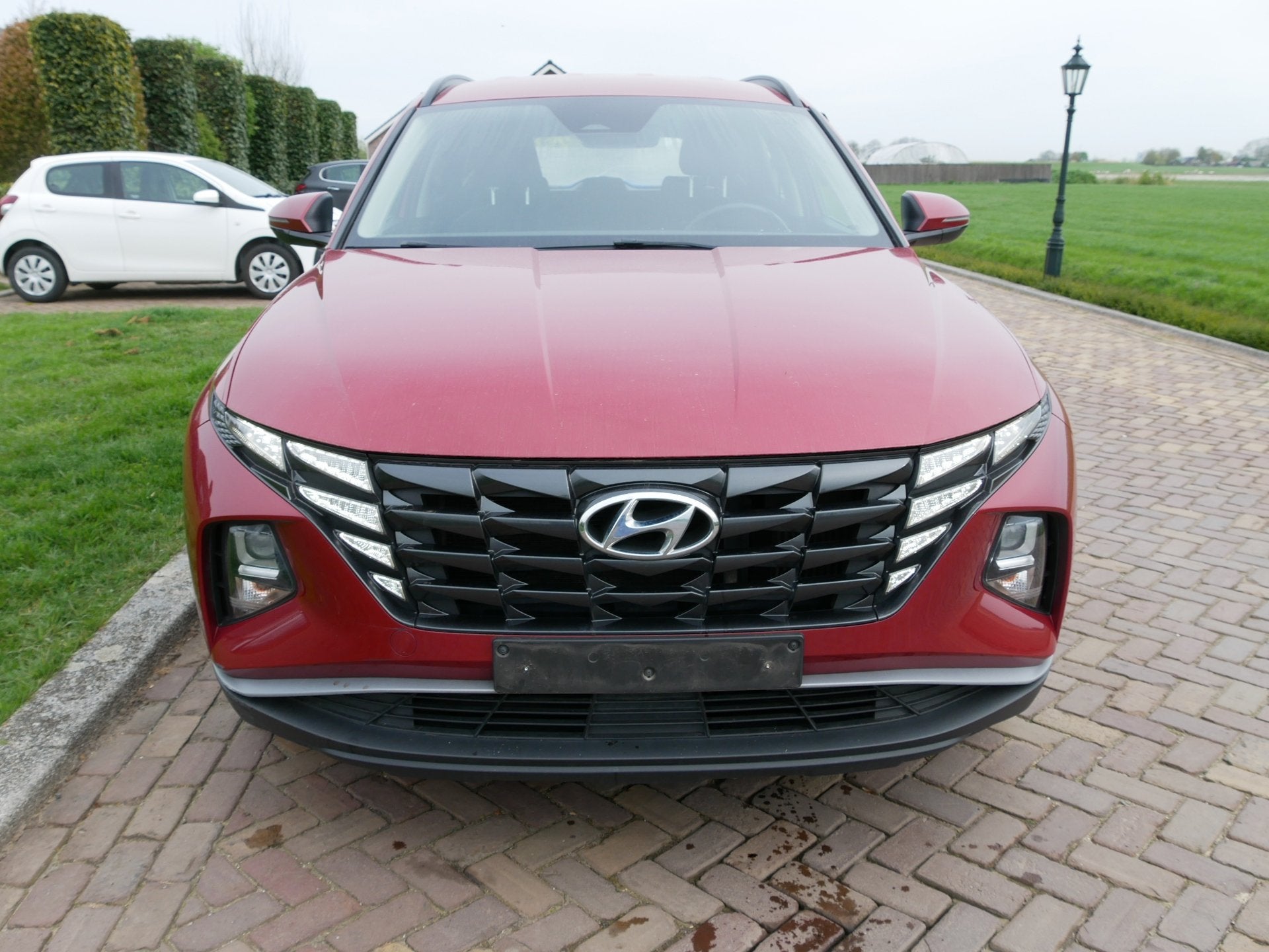 Hyundai Tucson 1.6 CRDi 48V MILD HYBRID BVA7 CLIMA NAVI * 12, Gebruikt, Zwart, 4 cilinders, Tucson