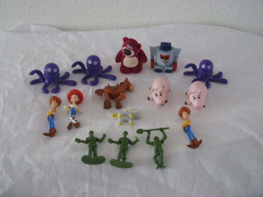 toy story poppetjes, Ophalen of Verzenden, Zo goed als nieuw, Versiering, Verjaardag