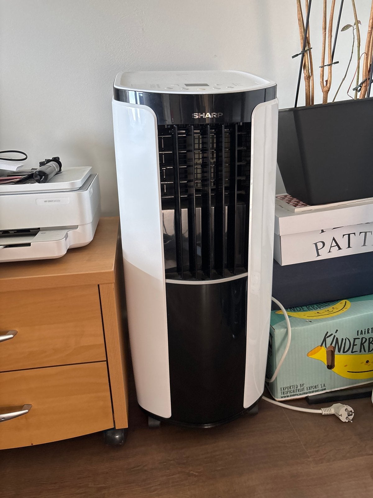 Sharp Mobiele Airco CV-H9XR - Perfect voor slaapkamer, Ophalen, Gebruikt, Minder dan 60 m³, Timer