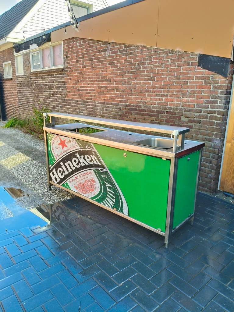 Heineken Buiten Tap met Gamko Snelkoeler Biertap, Ophalen, Gebruikt