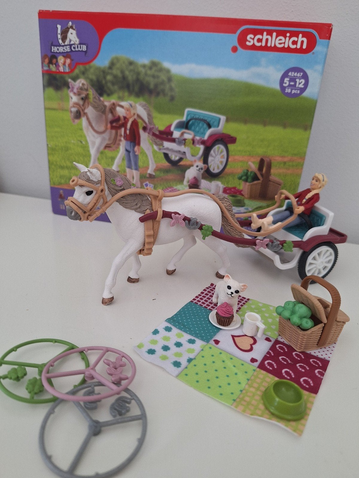 Schleich set 42567 COMPLEET, Ophalen of Verzenden, Gebruikt