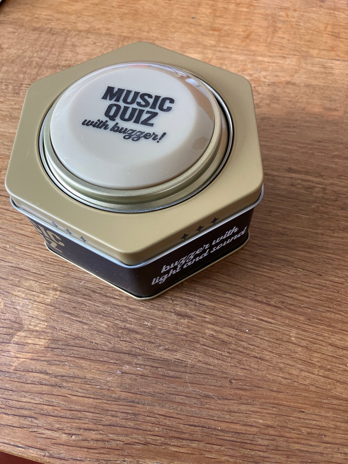 Music Quiz met Buzzer - Reisspel, Ophalen, Nieuw, Reisspel