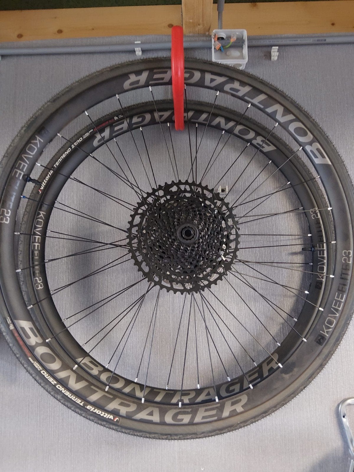 Bontrager kove elite 23 wielset kompleet, Ophalen of Verzenden, Carbon