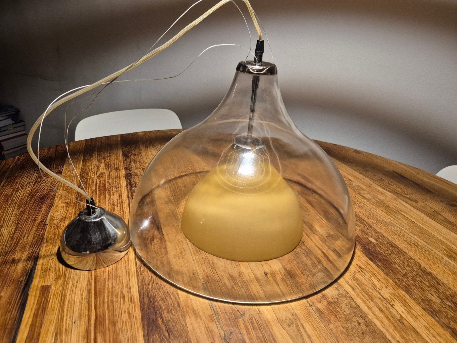 Vistosi Alma Hanglamp - Murano Glas & Chroom - Archirivolto, Huis en Inrichting, Lampen | Hanglampen, Ophalen, Zo goed als nieuw