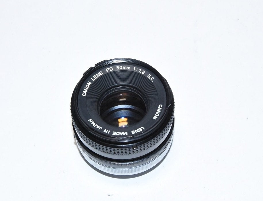 Canon FD 50mm 1.8 S.C. Goede staat, Gebruikt, Canon, Canon FD, Ophalen of Verzenden
