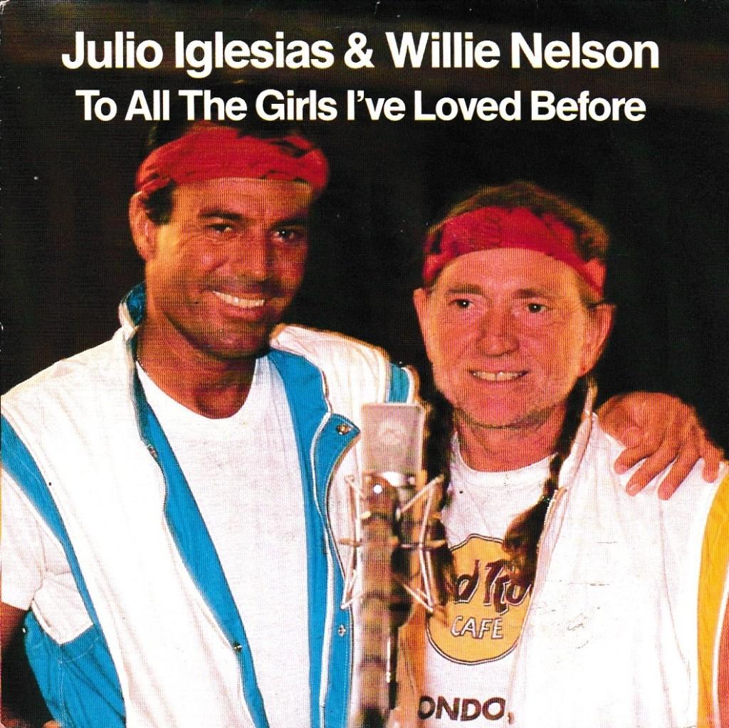 Julio Iglesias & Willie Nelson - To all the girls, Cd's en Dvd's, Vinyl Singles, Gebruikt, 7 inch, Single, Ophalen of Verzenden