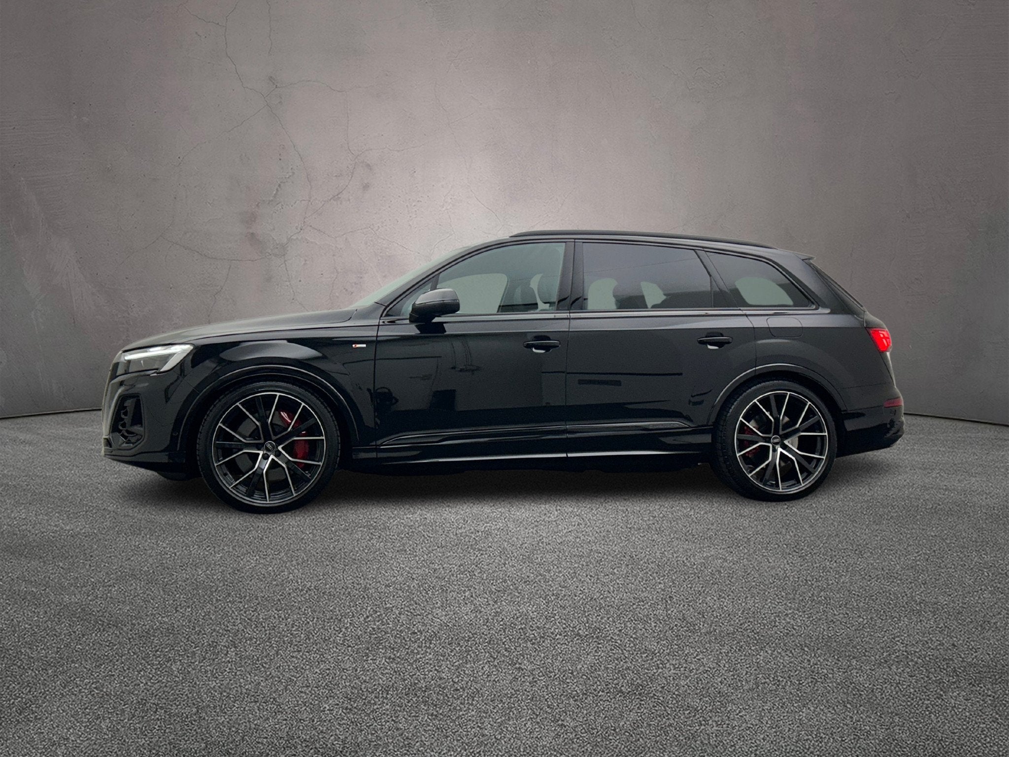 Audi Q7, Automaat, Euro 6, 2800 kg, Zwart