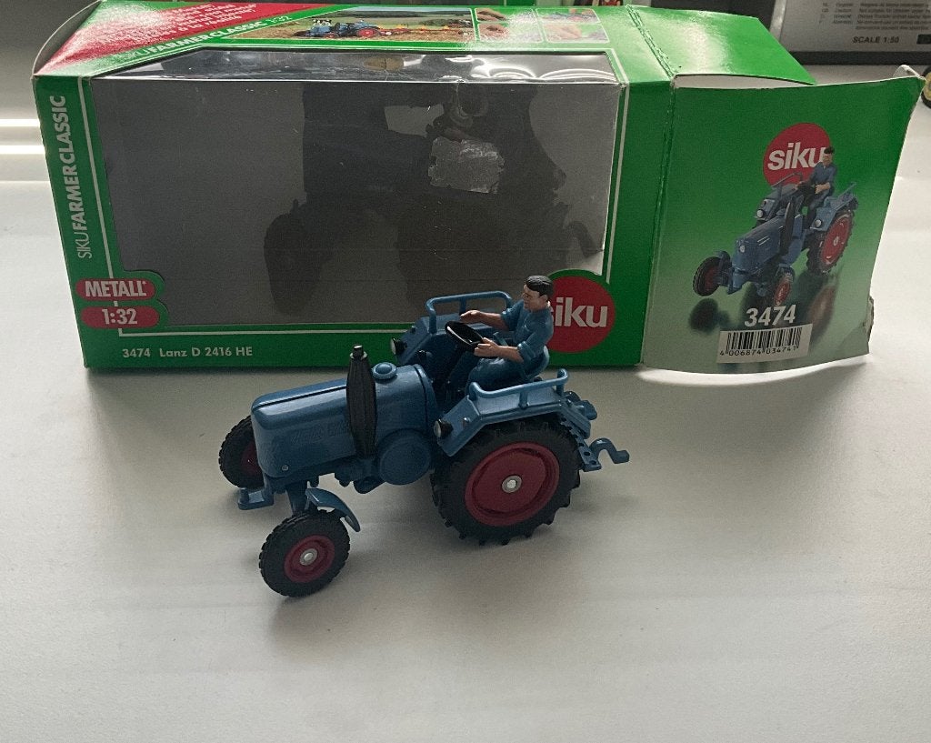 Lanz D 2416 HE, Ophalen of Verzenden, Zo goed als nieuw, Tractor of Landbouw, SIKU