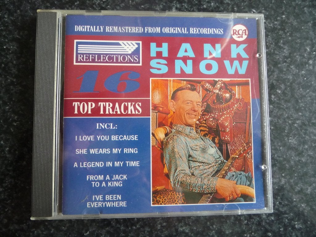 HANK SNOW - Top tracks, Ophalen of Verzenden, Zo goed als nieuw