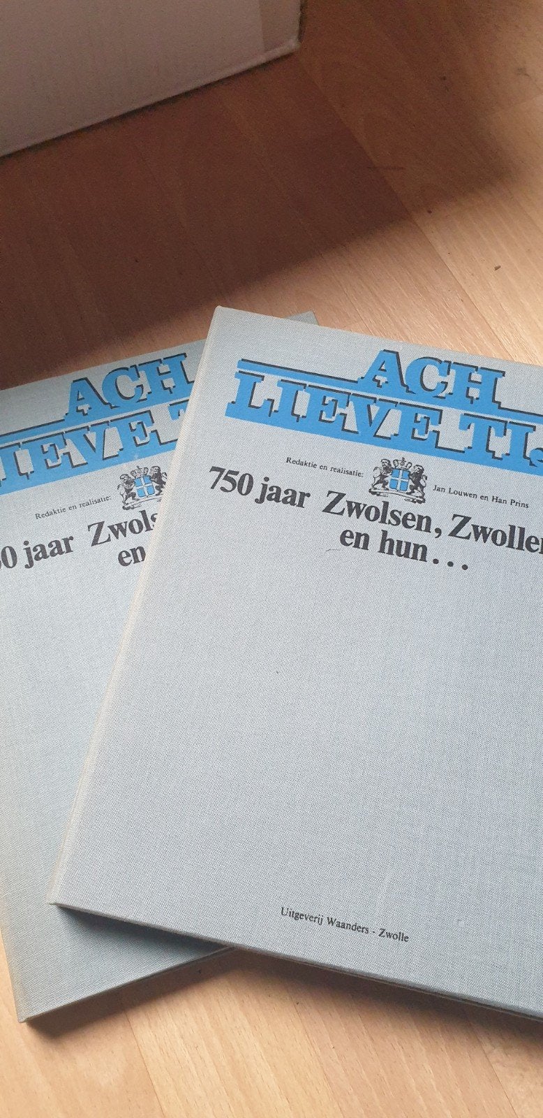 Ach lieve tijd Zwolle, Boeken, Ophalen