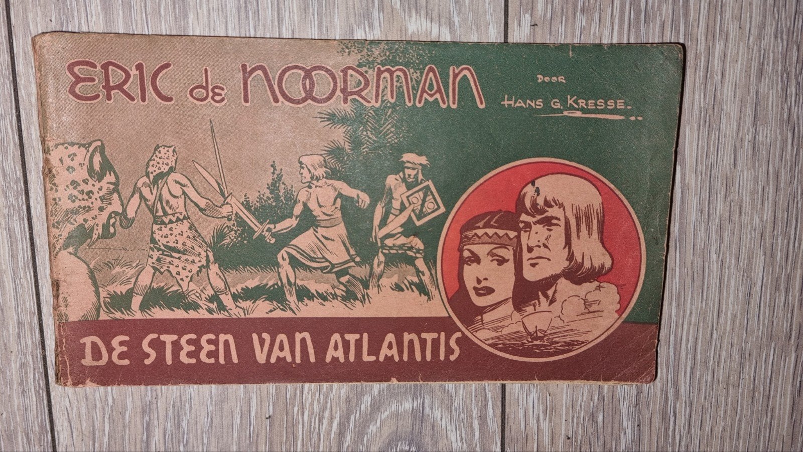 1e druk Eric de Noorman - De Steen van Atlantis, Ophalen of Verzenden