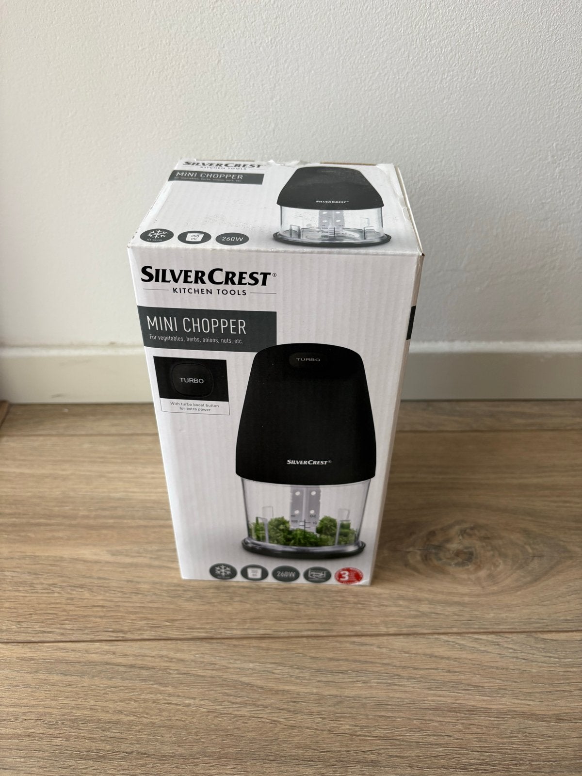 SilverCrest Mini Hakmolen - Hak hard en zacht voedsel snel f, Nieuw, Ophalen of Verzenden, Vaatwasserbestendig, Minder dan 1 liter