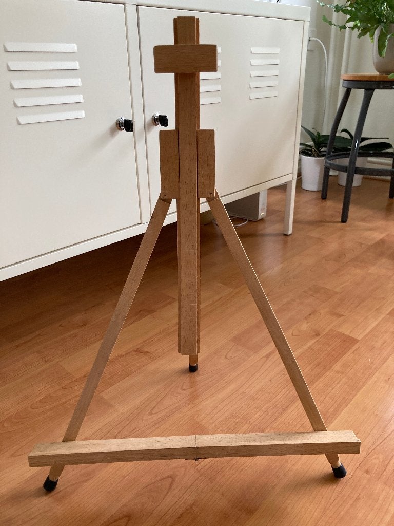 Kleine schildersezel – tafelmodel, Hobby en Vrije tijd, Schilderen, Ophalen of Verzenden, Zo goed als nieuw, Ezel