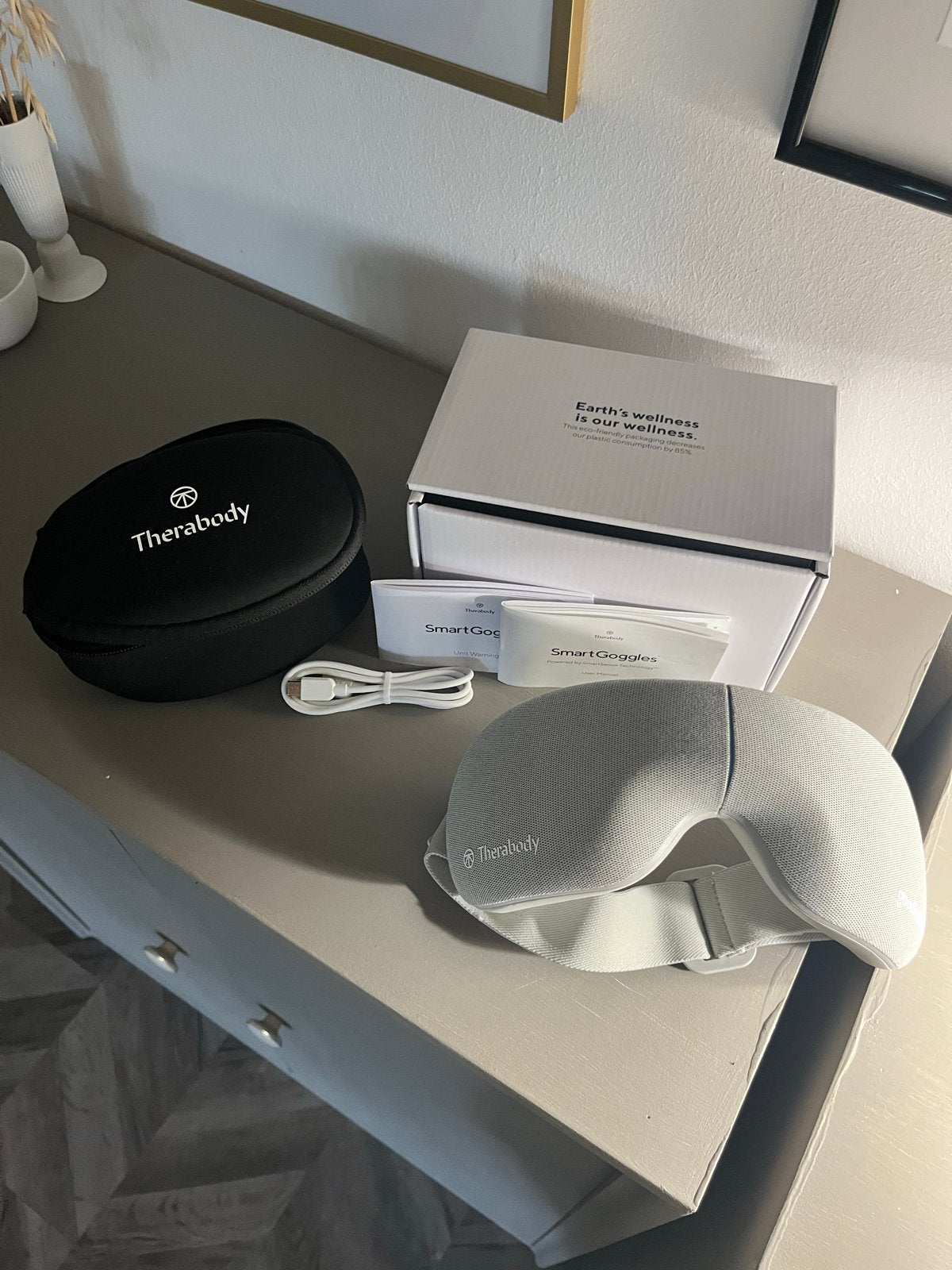 Therabody SmartGoggles - Ontspannend Oogmasker, Sport en Fitness, Gezondheidsproducten en Wellness, Ophalen of Verzenden, Nieuw