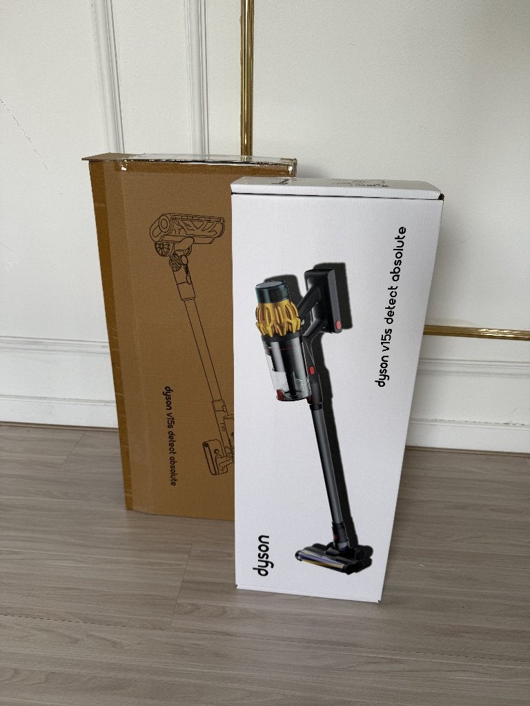 Dyson V15s Detect Absolute Steelstofzuiger, Nieuw, Ophalen of Verzenden, Dyson, Geschikt voor tapijt