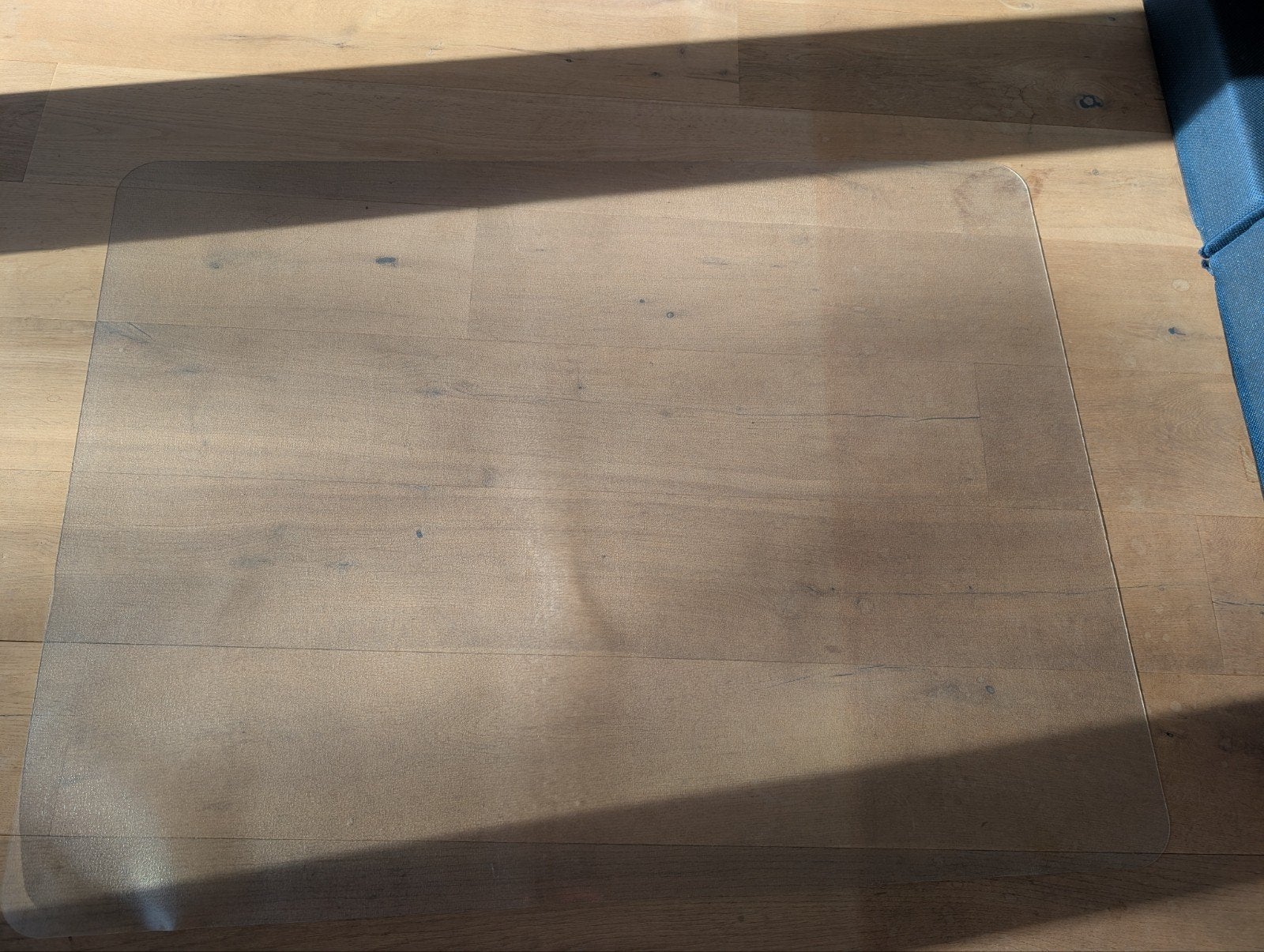 Vloerbeschermer 120x90 cm - Zo goed als nieuw, Ophalen, 50 tot 100 cm, 100 tot 150 cm, Zo goed als nieuw